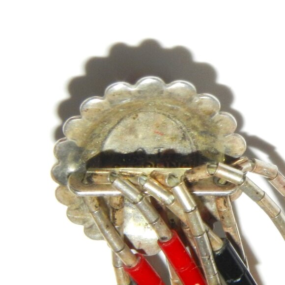 VINTAGE SIGNED QT LIQUID STERLING SILVER BRACELET 7 1/4" LONG - Picture 8 of 14